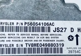 56054106AC блок управления AirBag (SRS) Chrysler Sebring (JS) 2008