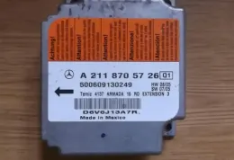118705726 блок управління AirBag (SRS) Mercedes-Benz CLS C219 2007