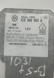 26010214F блок управления AirBag (SRS) Volkswagen PASSAT B5 1999