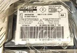 9803946780 AirBag (SRS) control unit Peugeot 308 2012