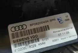 Блок климат контроля Audi a3 8p 8P0820043K