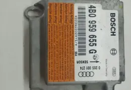 KB7M143783 блок управління airbag (srs) Audi A6 S6 C5 4B 2000 р.в. - фото