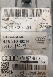 Блок управления двигателем 4F0910402N 4f0907401b audi a6 c6