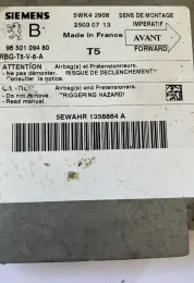 25030713 блок управління AirBag (SRS) Peugeot 307 2003