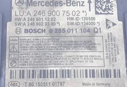 0285011104 блок управління airbag (srs) Mercedes-Benz B W246 W242 2011 р.в.