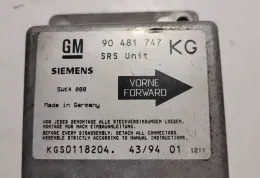 KGS0118204 блок управління AirBag (SRS) Opel Corsa B 1994