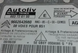 0000654635 блок управления AirBag (SRS) Citroen C4 I 2009