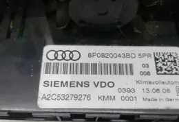 8P0820043BD блок управління кондиціонера Audi A3 S3 8P 2010 р.в.