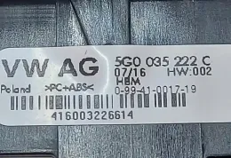 5G0035222C блок управління USB Volkswagen Golf VII 2016