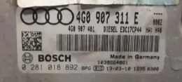 Блок управления ECU 0281018892 ecu audi a7 3.0 4g0907311e