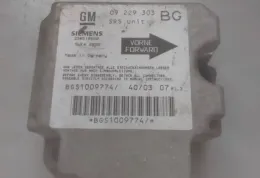 BGS1009774 блок управления AirBag (SRS) Opel Astra G 2001