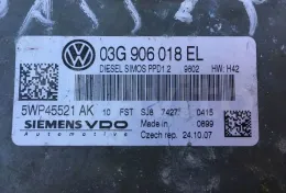 1Q0907115F блок управления ECU Volkswagen Eos 2007