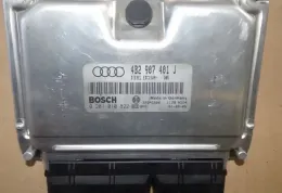 Блок управления двигателем 0281010822 audi a6 2.5tdi 4b2907401j