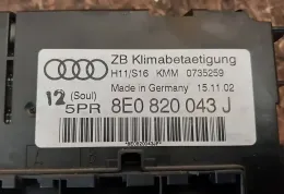 0735259 блок управління кондиціонера Audi A4 S4 B6 8E 8H 2002 р.в.