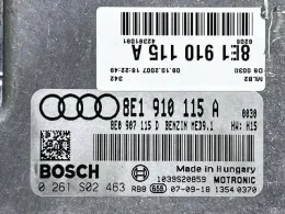 8E1910115AX блок управления двигателем Audi A4