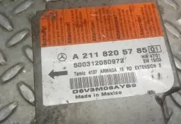 500312080972 блок управління airbag (srs) Mercedes-Benz E W211 2002 р.в. - фото
