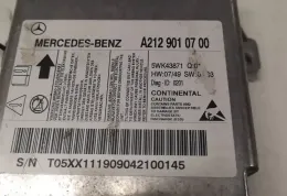 A2129070700 AirBag (SRS) control unit Mercedes-Benz E W212 2011