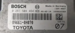 Блок управления 89661-0H070 toyota aygo 1.0b 0261s04464 e