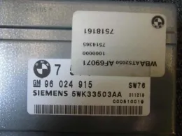 7518161 блок управления коробкой передач Bmw 3, series