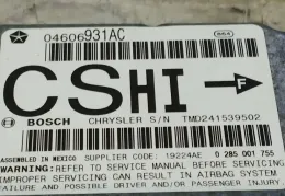 04606931AC блок управления AirBag (SRS) Chrysler Pacifica 2008