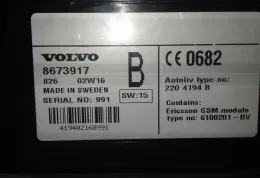 8673917 блок управления телефоном Volvo S80 2002