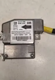 DRT0118885Z блок управління AirBag (SRS) Opel Corsa C 2001