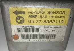 3501137848 блок управления AirBag (SRS) BMW 3 E36 1993