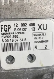 6051807545 блок управління ECU Opel Astra H 2007