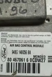 8046706160CDW27 блок управління AirBag (SRS) Ford Mondeo MK I 1993
