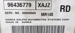 96436779XAJZ блок управления ECU Chevrolet Aveo 2004