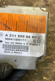 500411250171 блок управления AirBag (SRS) Mercedes-Benz E W211 2004
