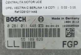 281011448 блок управления ECU Opel Vectra C 2002