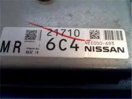 237011YB6A блок керування двигуном до Nissan Dualis