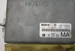 GM90569354MA блок управления двигателем Opel Vectra B 2001 - фото