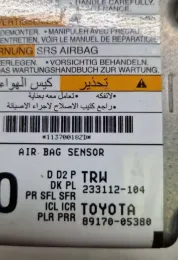 233112104 блок управления AirBag (SRS) Toyota Avensis T270 2017