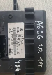 4F0910279AB блок управления комфорта Audi A6 S6 C6 4F 2006 - фото