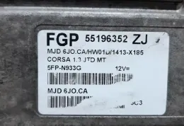 128519 блок управління ECU Opel Corsa C 2003