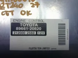2120002560 блок управления двигателем Toyota Allion