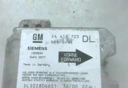 DLS02804651 блок управления AirBag (SRS) Opel Astra G 2002