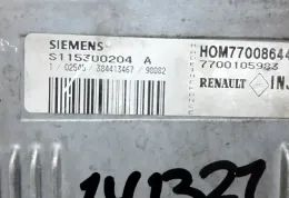 141321 блок управления ECU Renault Megane I 1996