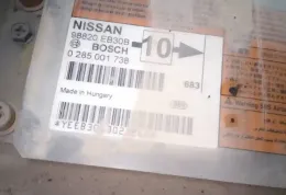 98820EB30B блок управления AirBag (SRS) Nissan Pathfinder R51 2006
