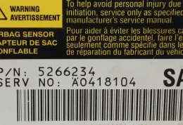 5266234 блок управління AirBag (SRS) Saab 9-5 2007