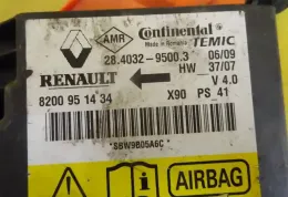 8200951434 блок управления AirBag (SRS) Dacia Sandero 2009