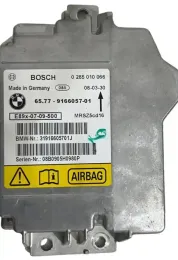 0285010086 блок управления AirBag (SRS) BMW 3 E90 E91 2008