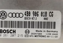 0261297215 блок управления ecu Audi A4 S4 B5 8D 1996