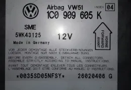 0035SD05NFSY блок управління AirBag (SRS) Volkswagen Polo 2002