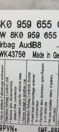 8K0959655C блок управління AirBag (SRS) Audi A4 S4 B8 8K 2009