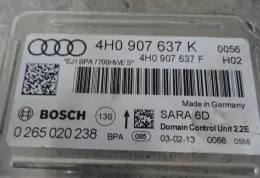 0265020238 блок управления AirBag (SRS) Audi A8 S8 D4 4H 2013