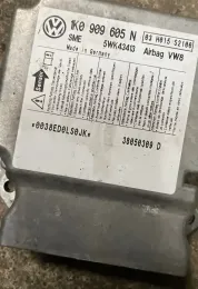 38050309D блок управления AirBag (SRS) Volkswagen Golf V 2005