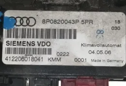 8P0820043P блок управління кондиціонера Audi A3 S3 8P 2000 р.в.